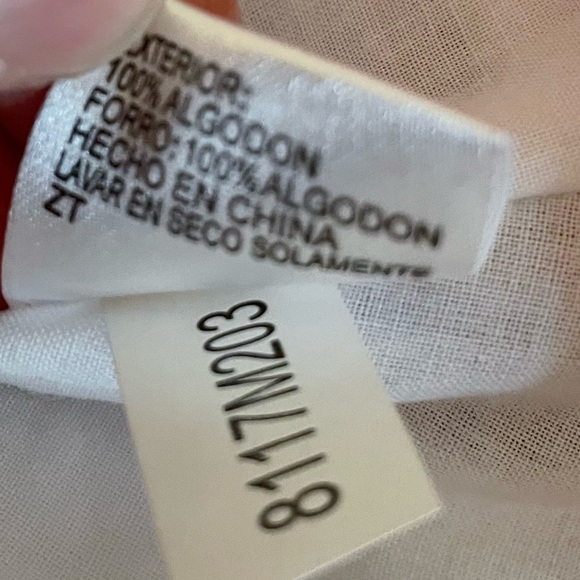 Cremieux red & white striped 3/4 length sleeves dress sz 2 - Picture 13 of 13